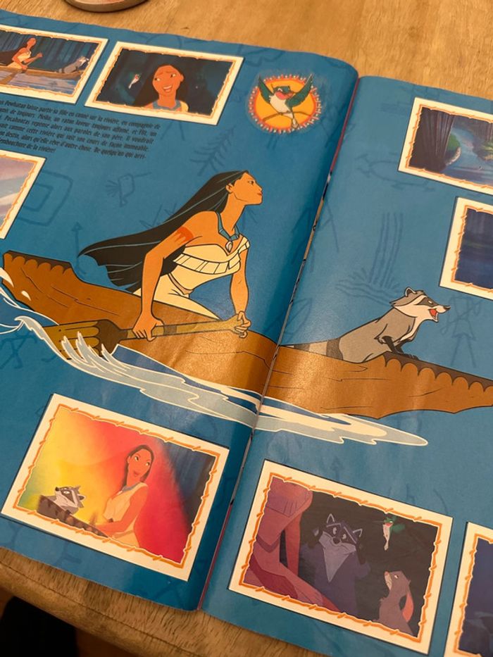 Walt Disney Pocahontas - Album Panini complet avec poster stickers livre autocollants - photo numéro 4
