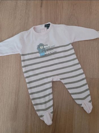 Pyjama coton bébé 3 mois