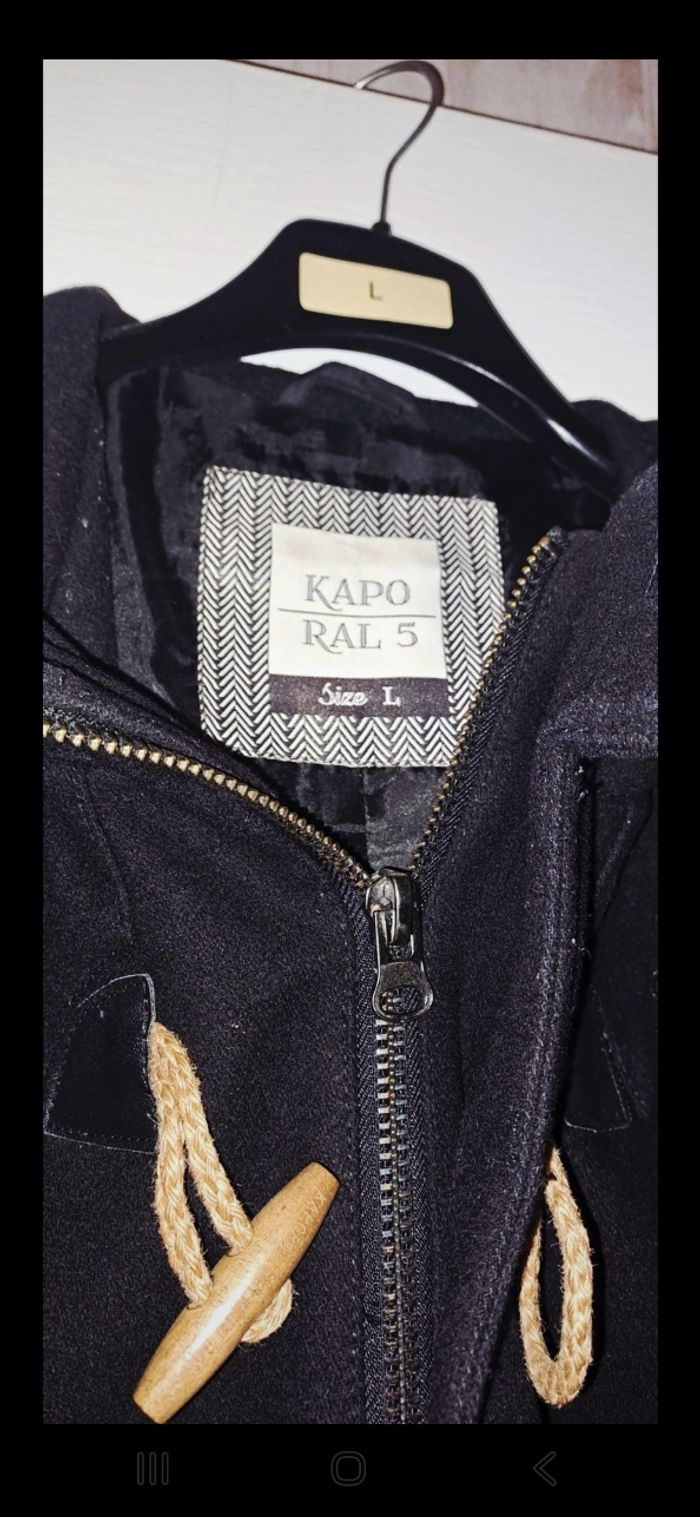 Duffle coat bleu marine homme Kaporal - photo numéro 2