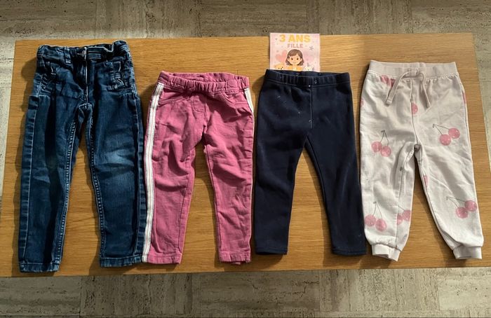 Lot de 4 pantalons