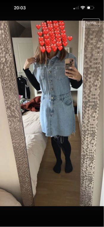 Robe en jean 