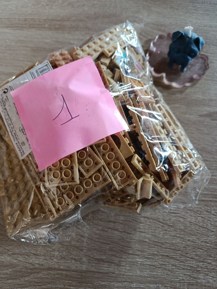 Diverses pièces lego beige - photo numéro 2