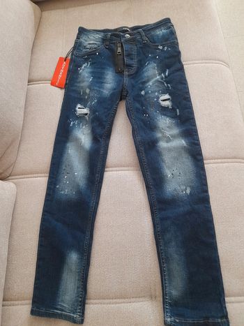Jean extensible 12 ans neuf