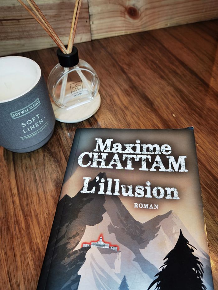 D2962 - livre "L'illusion" de Maxime Chattam - photo numéro 2