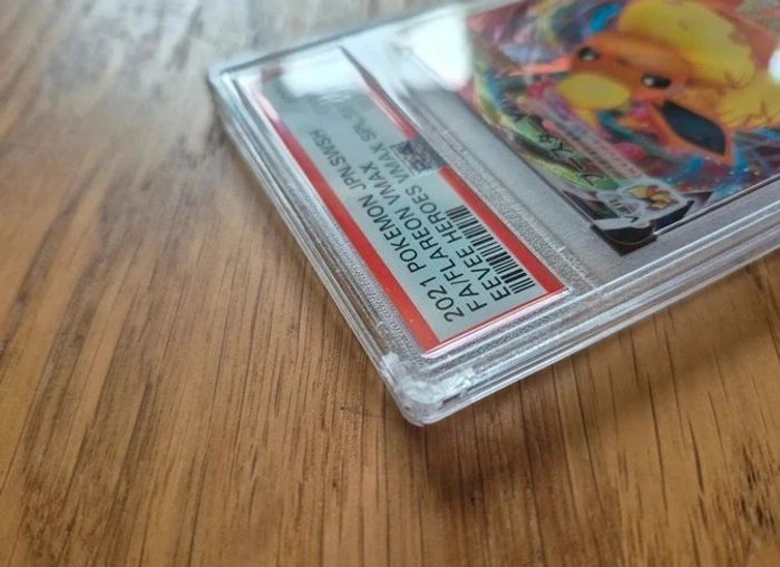 Carte Pokemon Japonais S SP4 001/004 Flareon VMAX Eevee Heroes 2021 PSA 10 - photo numéro 4