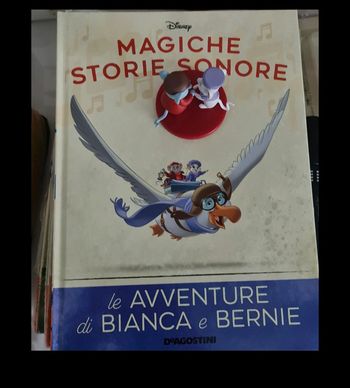 Bianca Magiche storie sonore deagostini Audioconte magique Disney Altaya italien audio conte