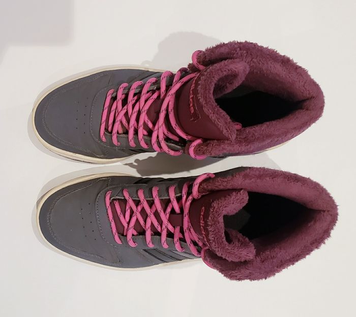 Adidas Hoops Mid Chaussures Isolées pour Femmes Taille 38 - photo numéro 4