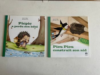 2 livre picpic et piou piou