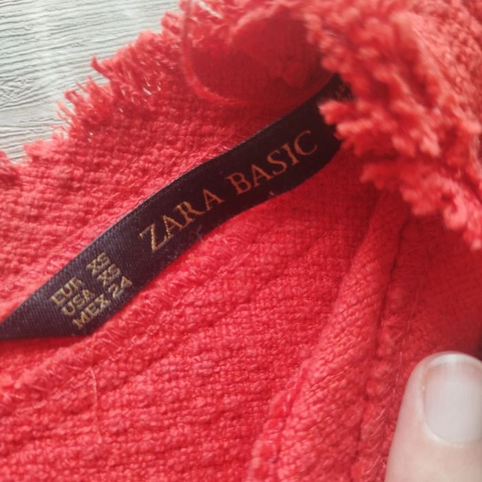 Top rouge | Zara Basics | XS - photo numéro 2