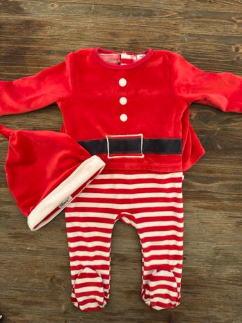 Pyjama + bonnet de Noël