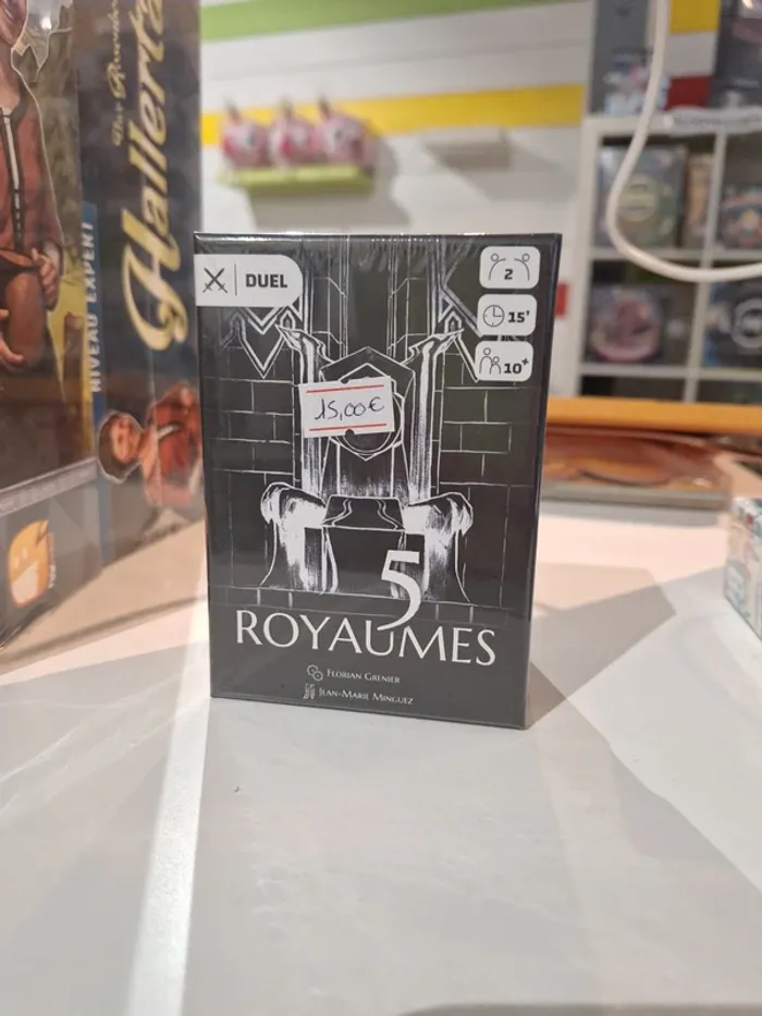 Jeu de société 5 Royaumes – Neuf sous blister – Soldes 6€ (au lieu de 15€)