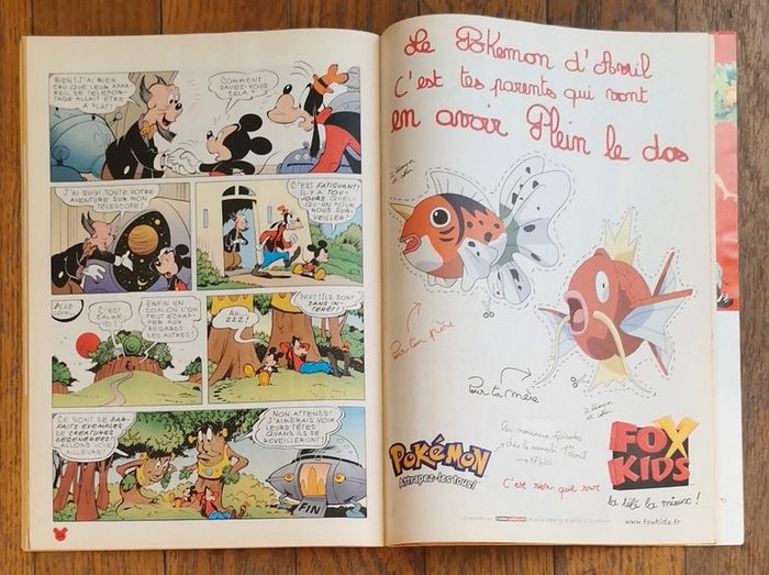 Ancien journal de mickey N°2493S poster createlier 2000 vintage - photo numéro 5