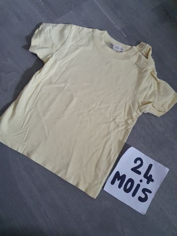 Maillot t-shirt  24mois garçon