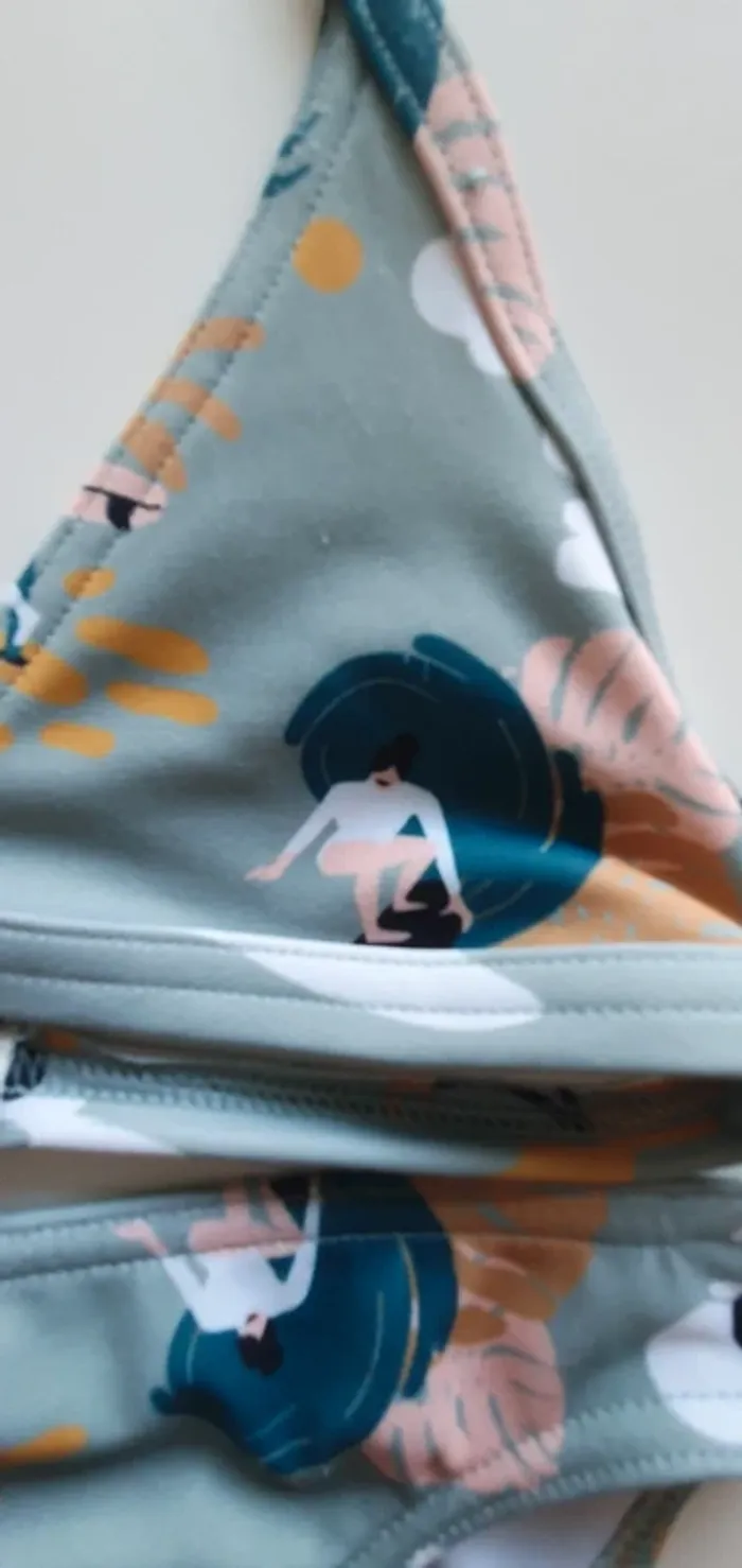 Maillot de bain 2 pièces Décathlon 9/10 ans - photo numéro 4