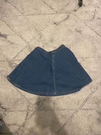 Jupe trapèze en jean