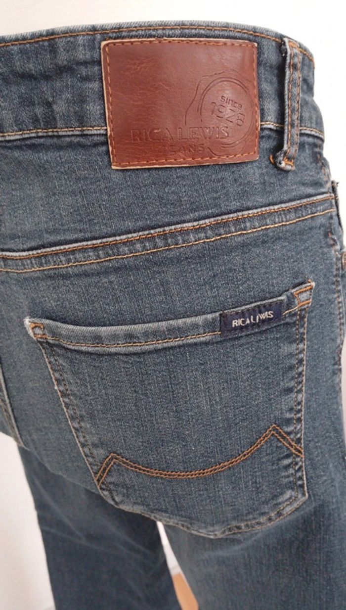 Jeans slim straight Fit. Rica Lewis. Taille 38 - photo numéro 3