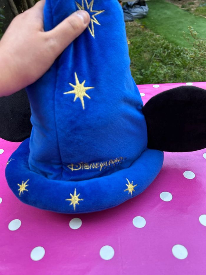 Chapeau magicien oreilles de Mickey Disneyland Paris 20 eme anniversaire - photo numéro 3