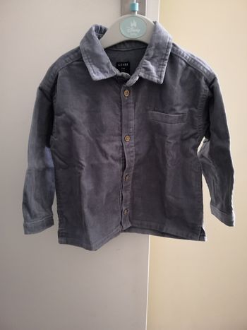 Chemise en velours côtelé (Bleu) 12 mois (80 cm) Kiabi