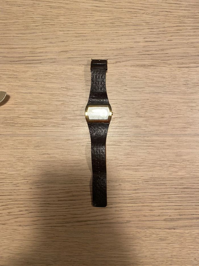 Montre cuir Oxbow