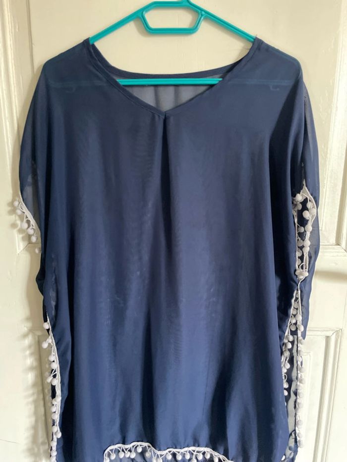 Tunique bleu marine tu - photo numéro 2
