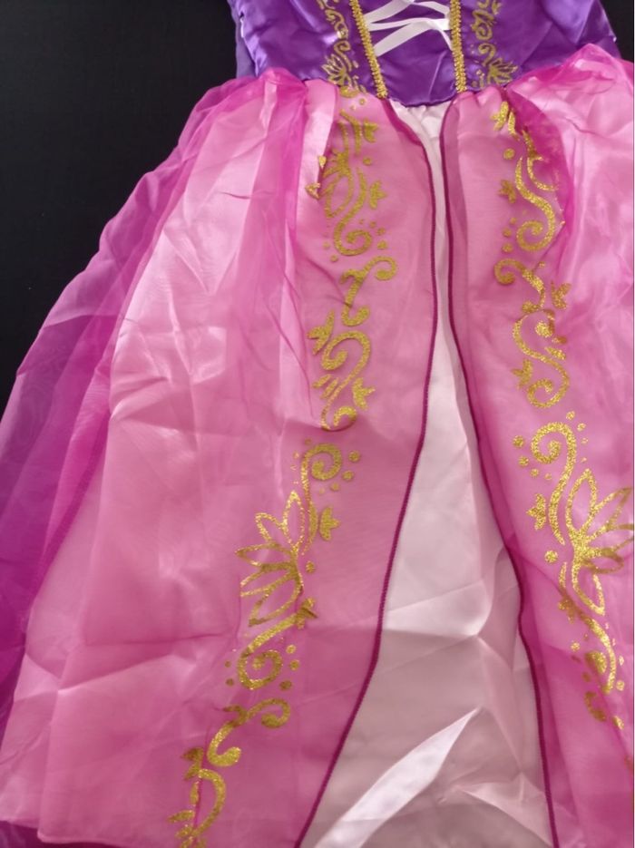 Déguisement robe princesse raiponce 5-6ans - photo numéro 4