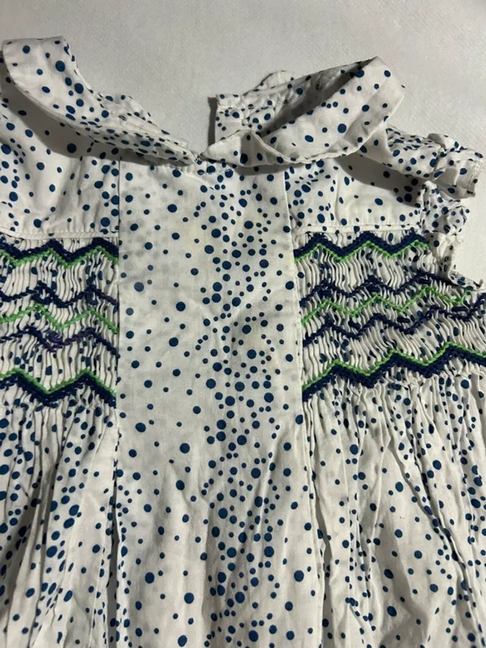 Robe courte bleu blanc - photo numéro 4
