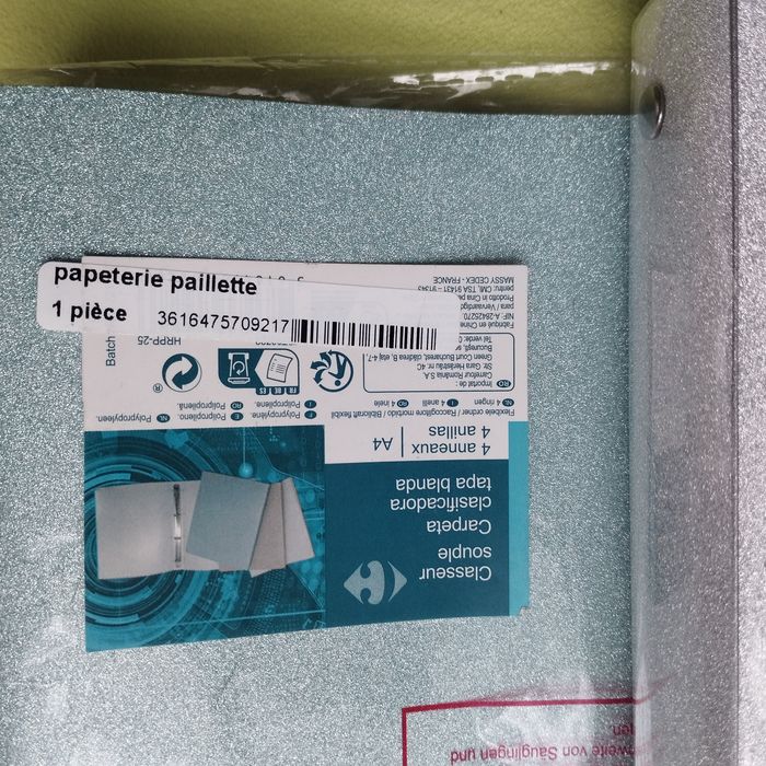 Classeur A4 souple 4 anneaux Neuf - photo numéro 7