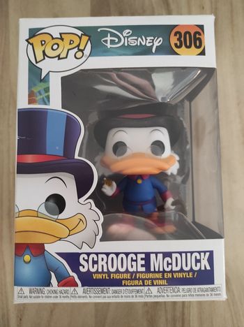 Figurine Funko pop Scrooge Mcduck 306 ( La Bande à Picsou )