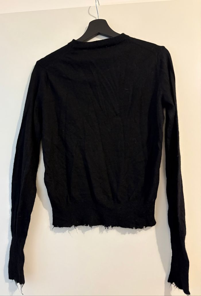 Pull en maille avec laine et alpaga ZARA - photo numéro 2