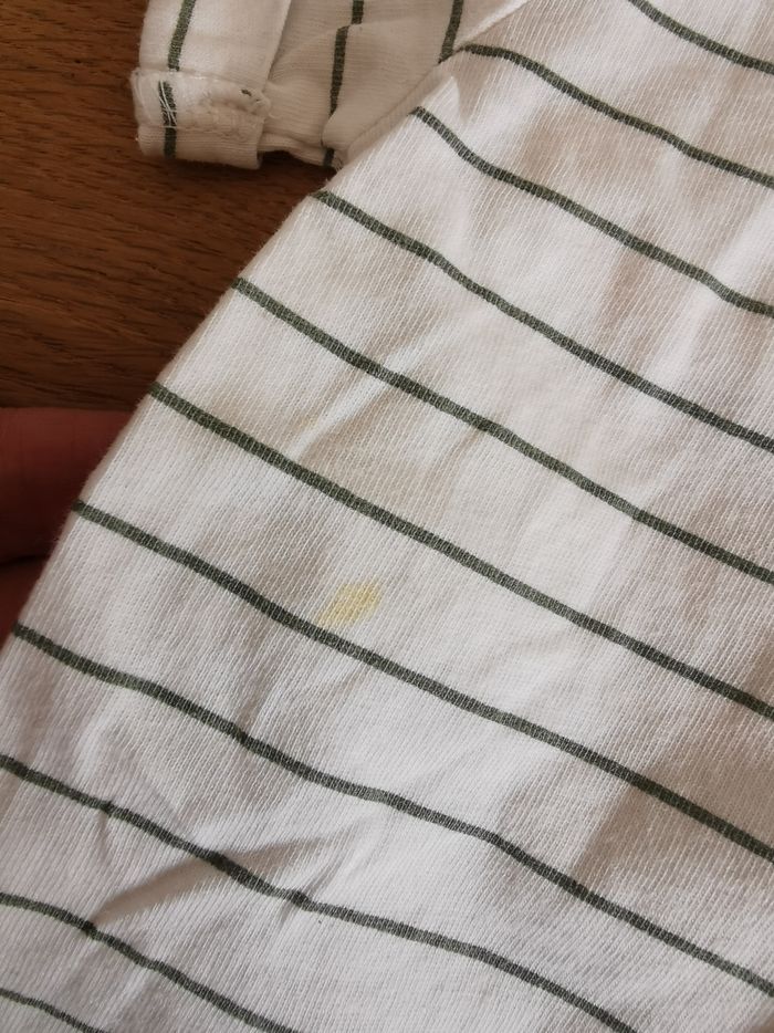 Lot de 2 t-shirt manches courtes bébé garçon 6mois kimbaloo et mot d'enfant TBE - photo numéro 8