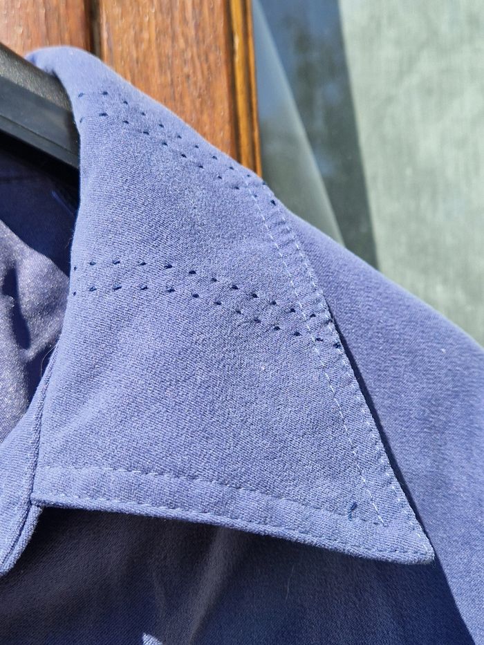 Jolie veste vintage jolie couleur et matière douce taille 50/52 - photo numéro 4