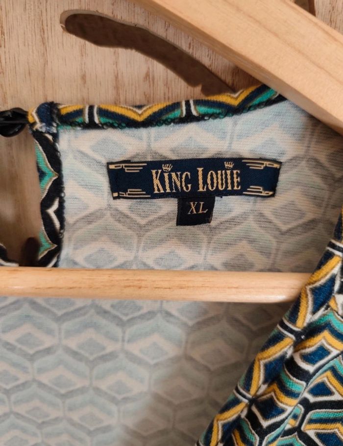 Robe midi fluide imprimée Taille XL King Louie - photo numéro 7