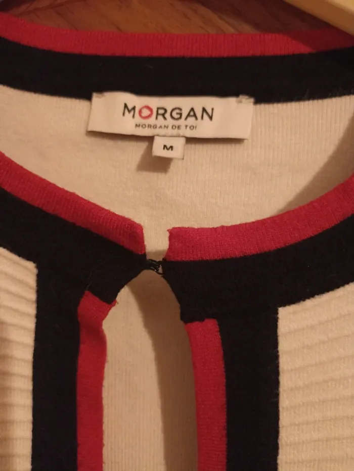 Très beau gilet long Taille M - Morgan - photo numéro 2