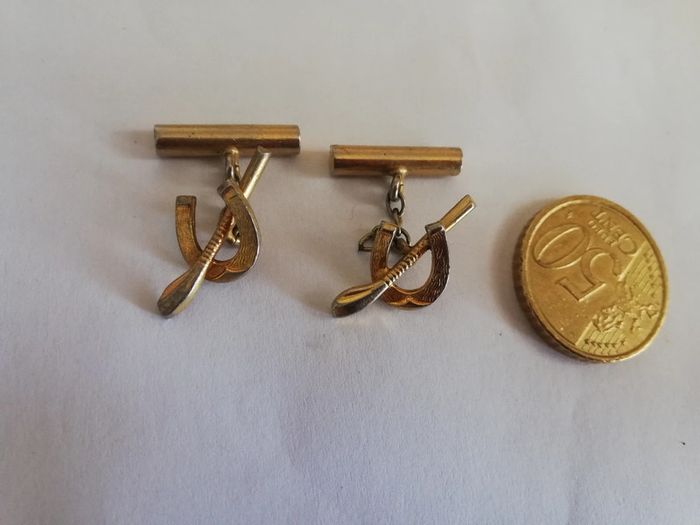 Magnifiques boutons de manchette vintage authentique