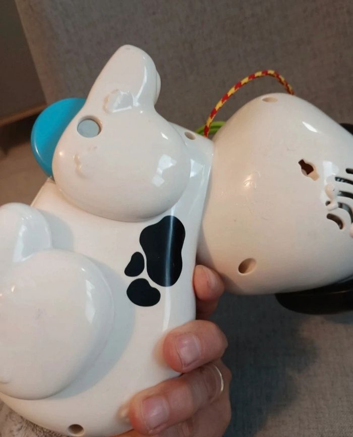 Jouet a tirer électronique VTech 1,2,3 p'tit dalmatien - photo numéro 4