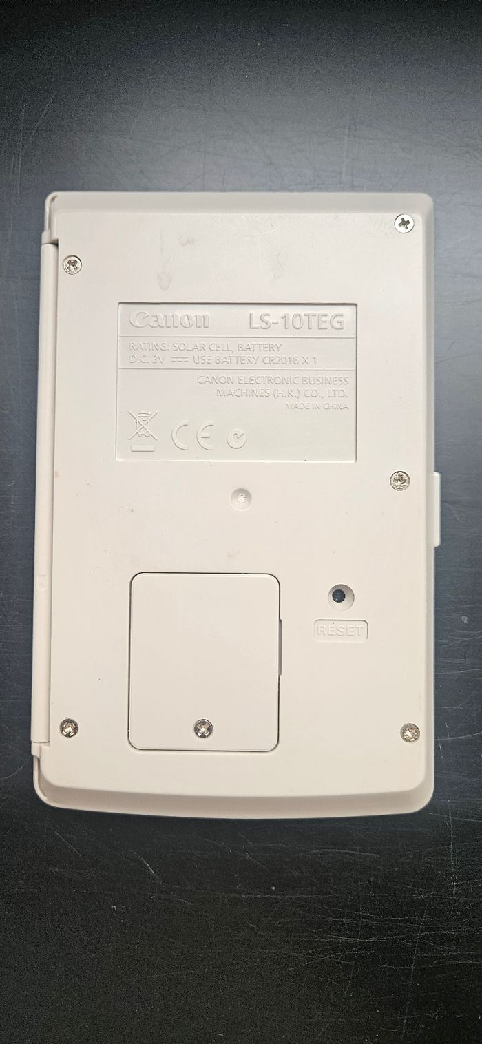 Lot de 2 calculatrices Canon LS-10TEG - photo numéro 4