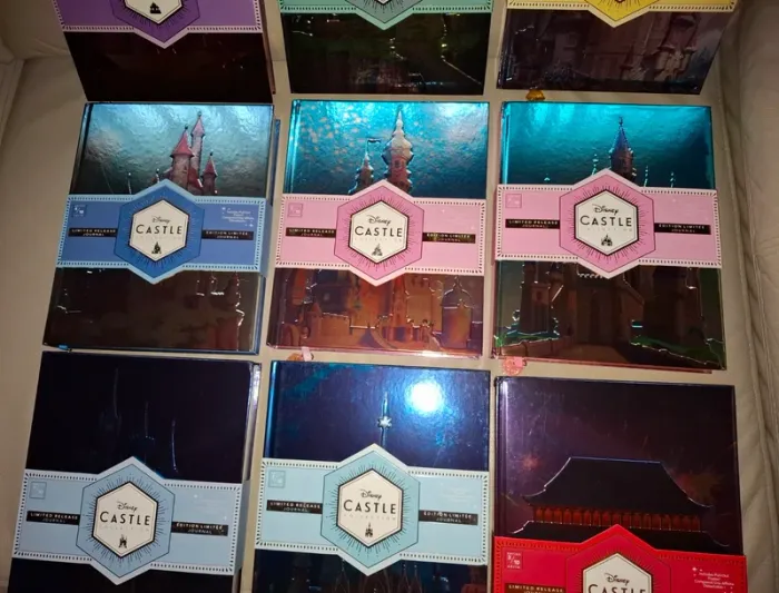 Lot de carnets livres cahiers castle collection disney princesse - photo numéro 7