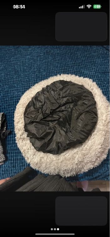 Panier doux pour chat