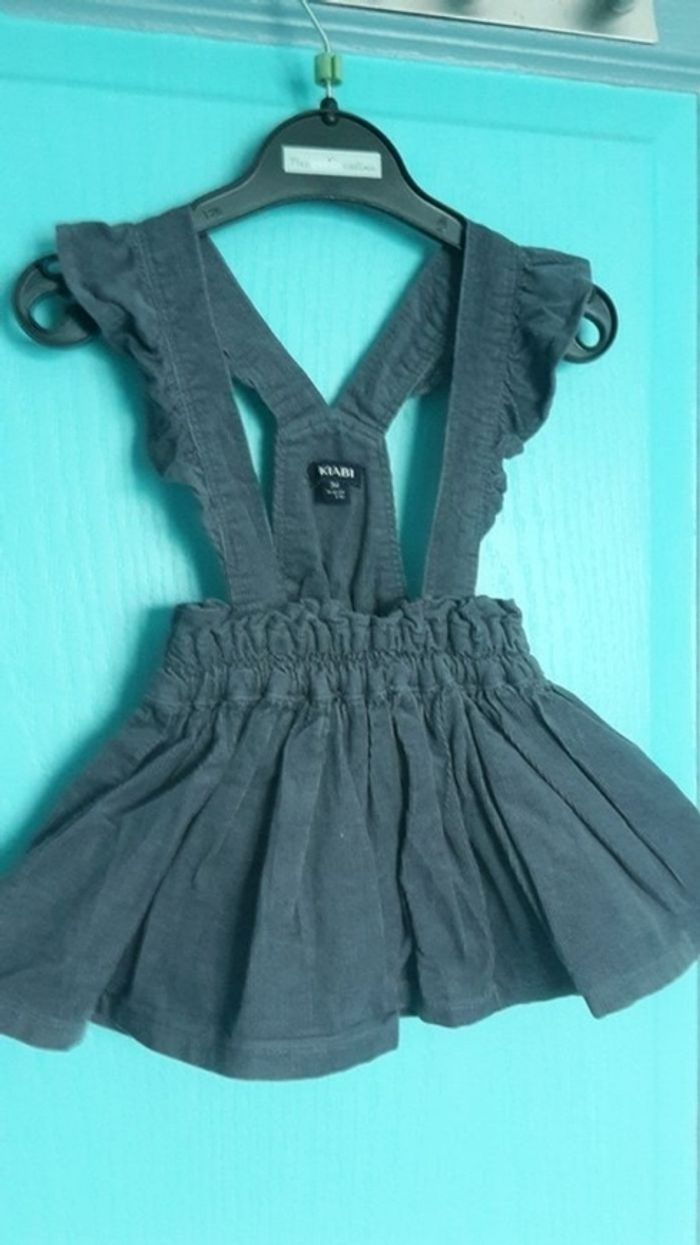 Robe chasuble grise 3 mois - photo numéro 2