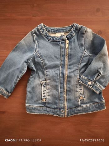 Veste en jeans bleu 9mois TAO