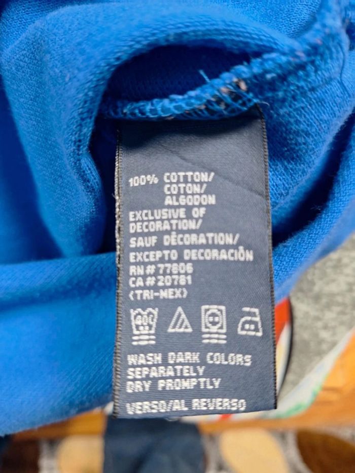 Polo tommy hilfiger bleu - taille XL 100% coton - logo brodé (34) - photo numéro 7