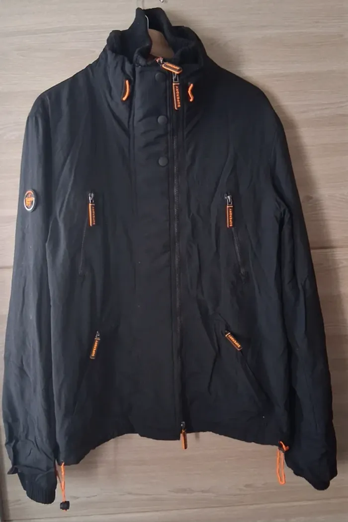 Manteau chaud hiver imperméable taille 40 Superdry