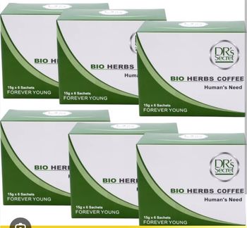 6 BOITES CAFÉ BIO DOCTEUR SECRET 