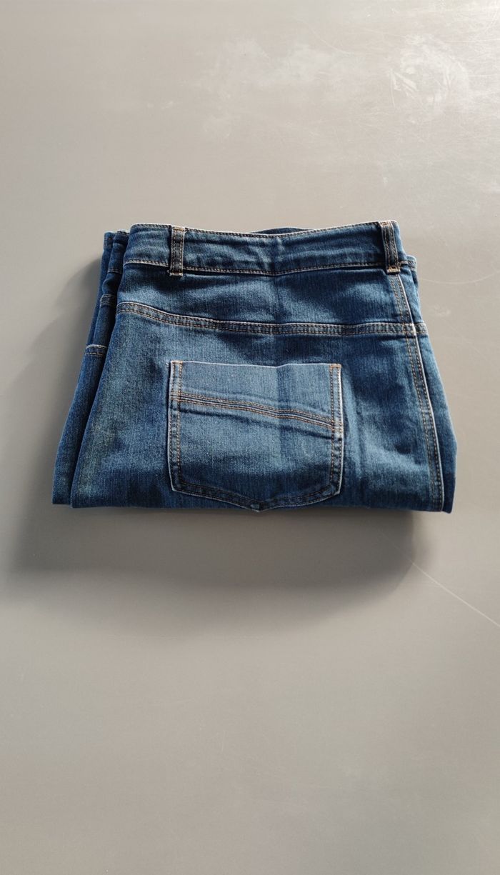Jupe en jean femme taille 50 Kiabi bleu - Très bon état (Grande taille) - photo numéro 10