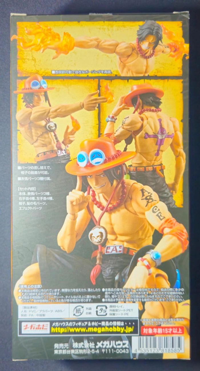 Variable action heroes one piece Portgas D Ace - photo numéro 2