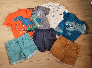 Lot t-shirts bermudas