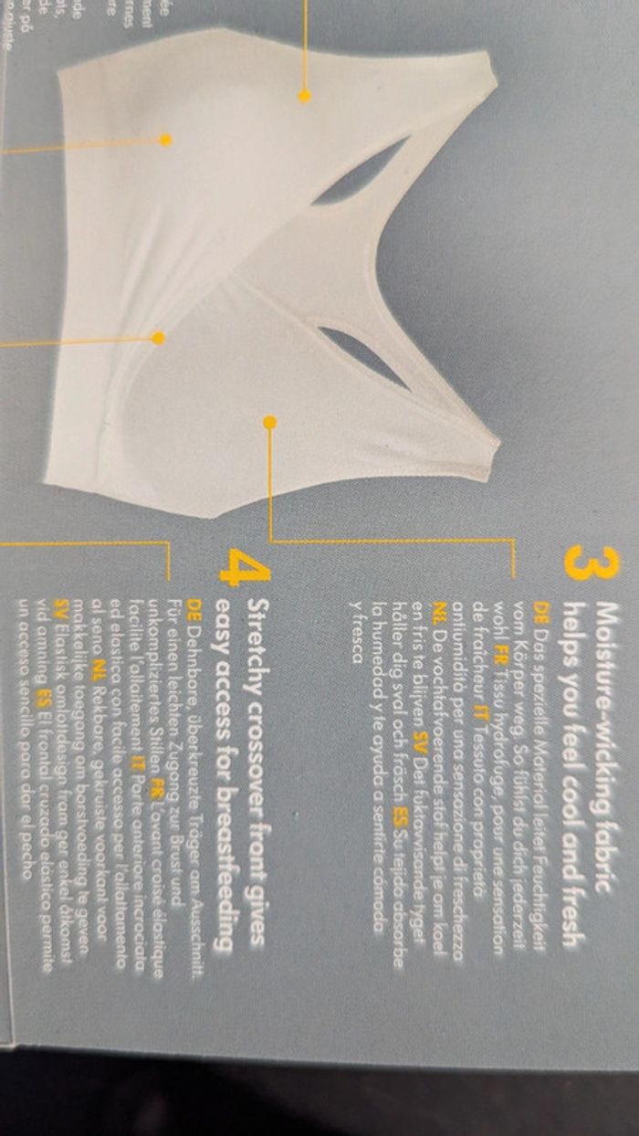Lot de 2 soutien-gorge Medela allaitement S - photo numéro 6