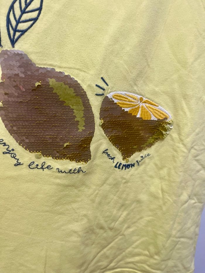 TEE shirt a sequins tao - photo numéro 7