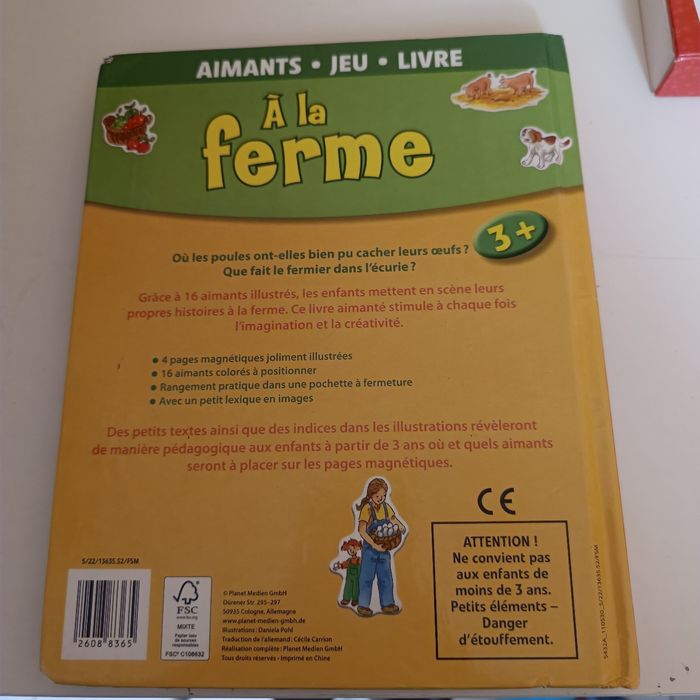 Livre magnétique à la ferme - photo numéro 2