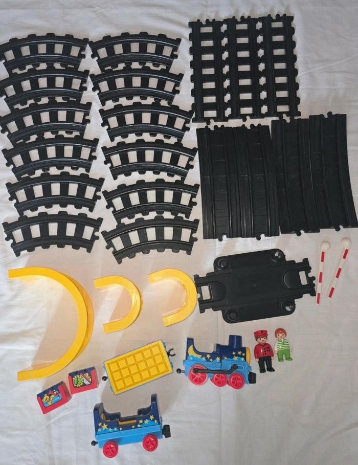 123 playmobil Train Magique de la nuit étoilée 6606 vintage 1998 - photo numéro 4